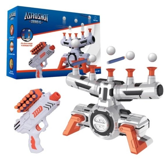 USA Toys Other - USA Toyz Astroshot Zero-G Galactic Shooting Gallery Game Nerf Style Dart Gun Set